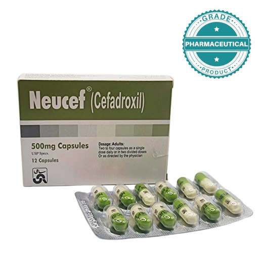 Picture of Neucef 500mg Cap 1x12s